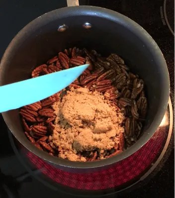 Easy Stovetop Candied Pecans Recipe (6)