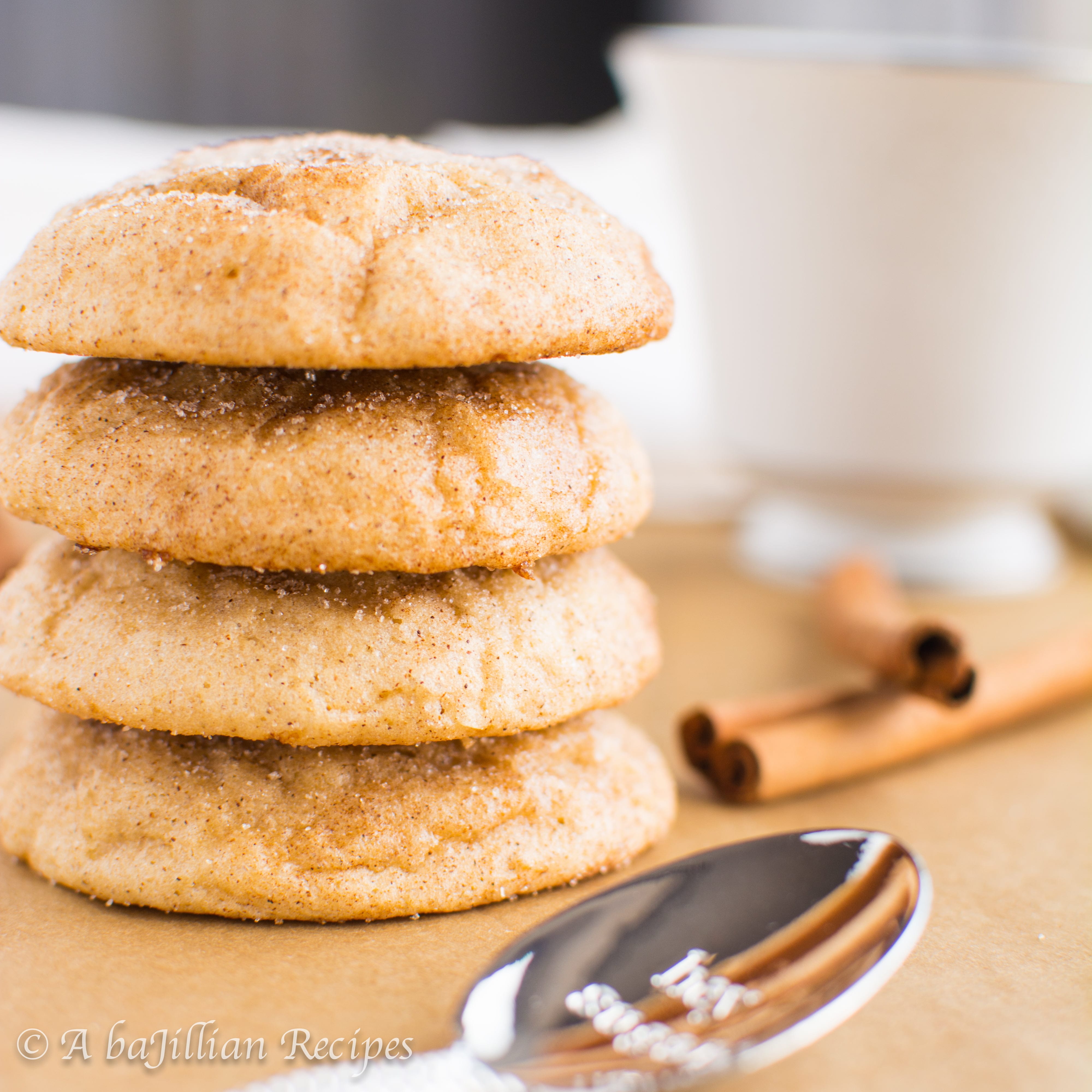 Apple Cider Snickerdoodles - A baJillian Recipes (8)