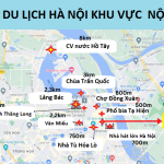 Bản đồ du lịch Hà Nội: Top 20+ địa điểm hấp dẫn nhất!
